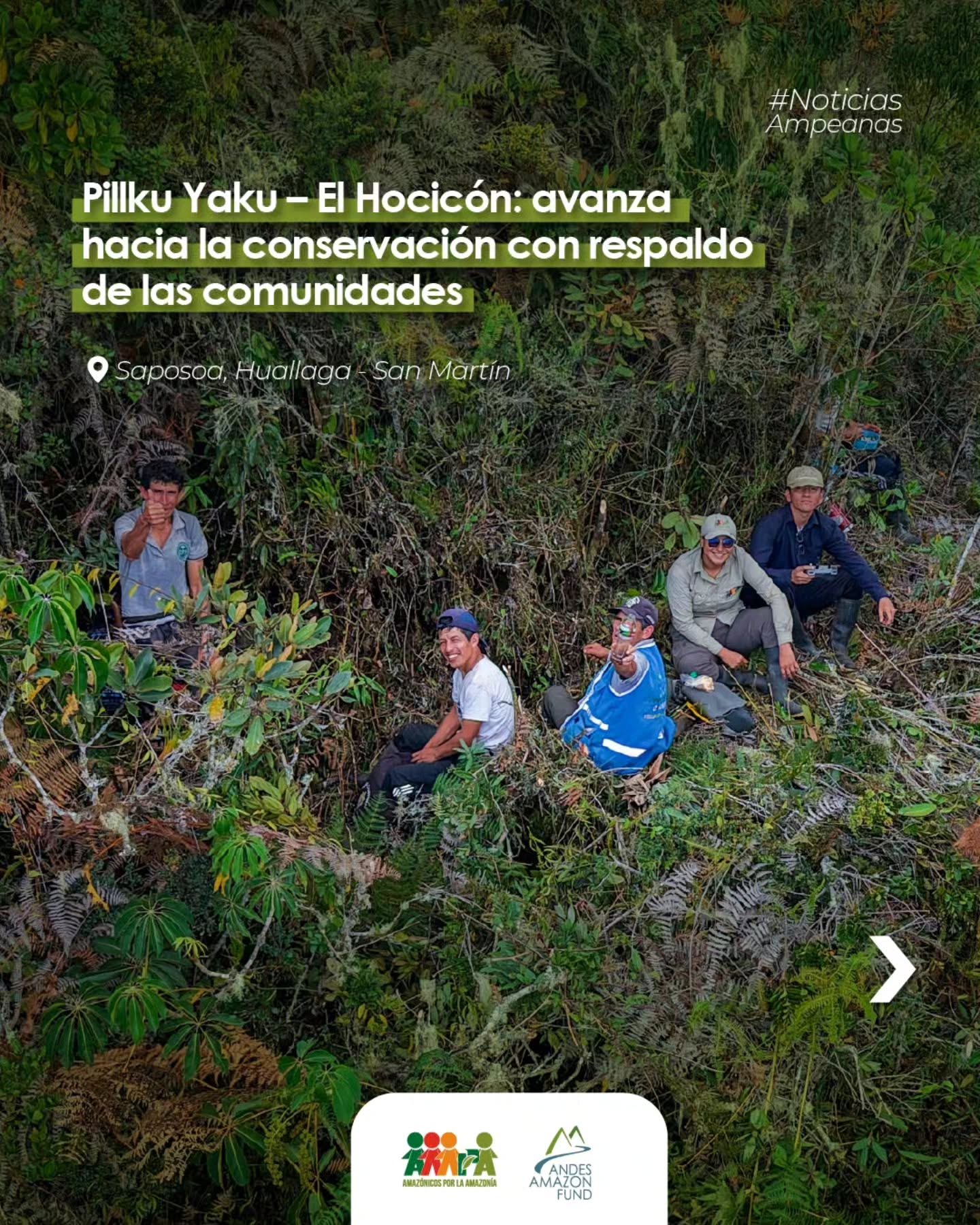 Pillku Yaku – El Hocicón avanza hacia la conservación con respaldo de las comunidades – Amazónicos por la Amazonía – AMPA
